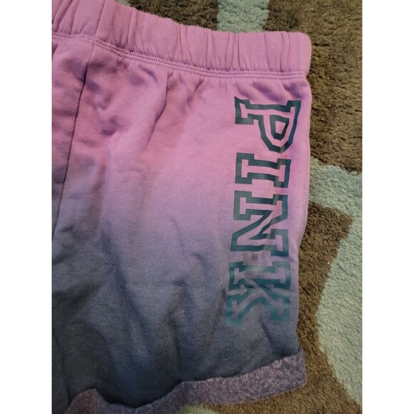 VS PINK EVERYDAY LOUNGE BOYFRIEND SHORTS dip dye M - Picture 4 of 5
